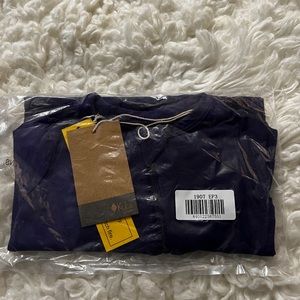 NWT Kyte Baby Zippered romper in Eggplant